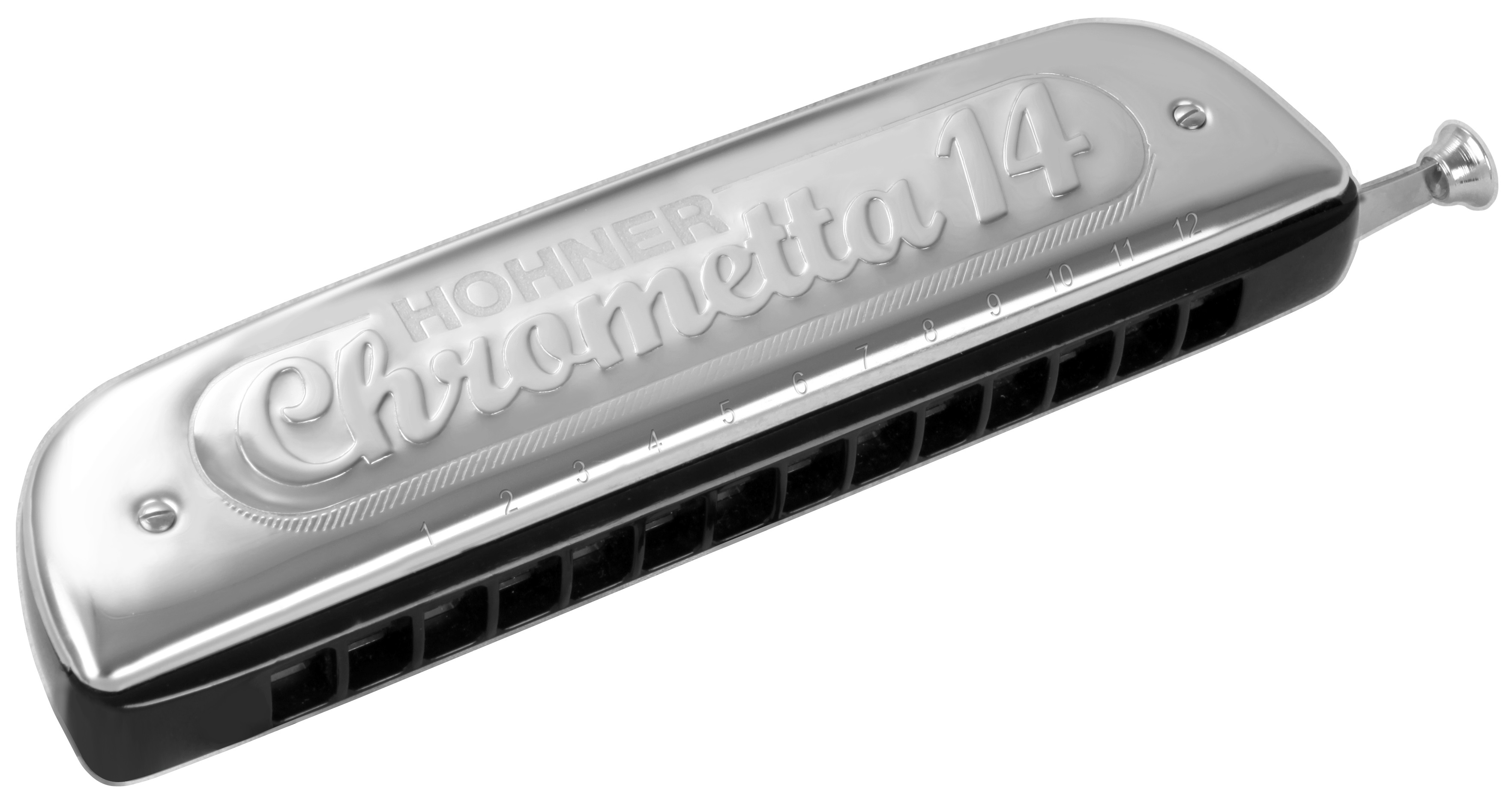 Fotografie Hohner Chrometta 14 C - Color Edition