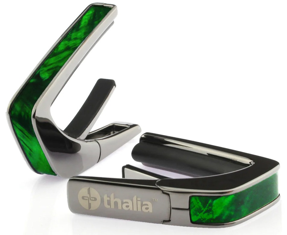 Thalia Shell Collection Green Angel Black Chrome