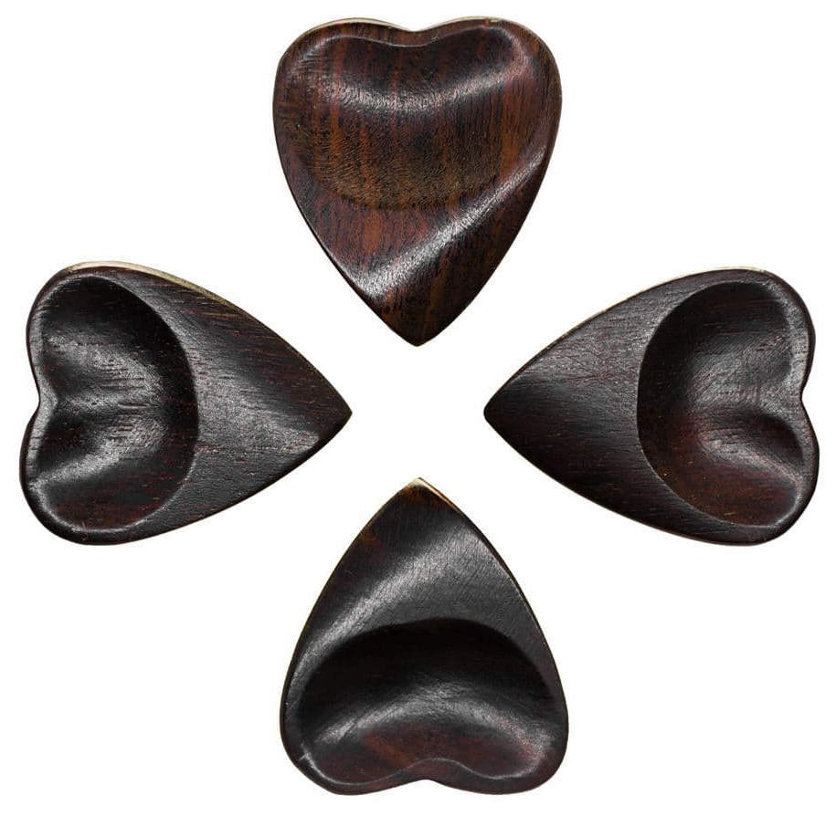 Timber Tones Heart Tones African Ebony 4-Pack