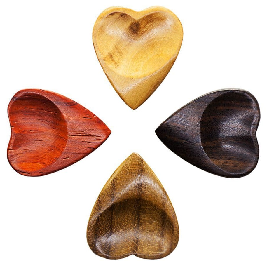 Fotografie Timber Tones Heart Tones Mixed 4-Pack