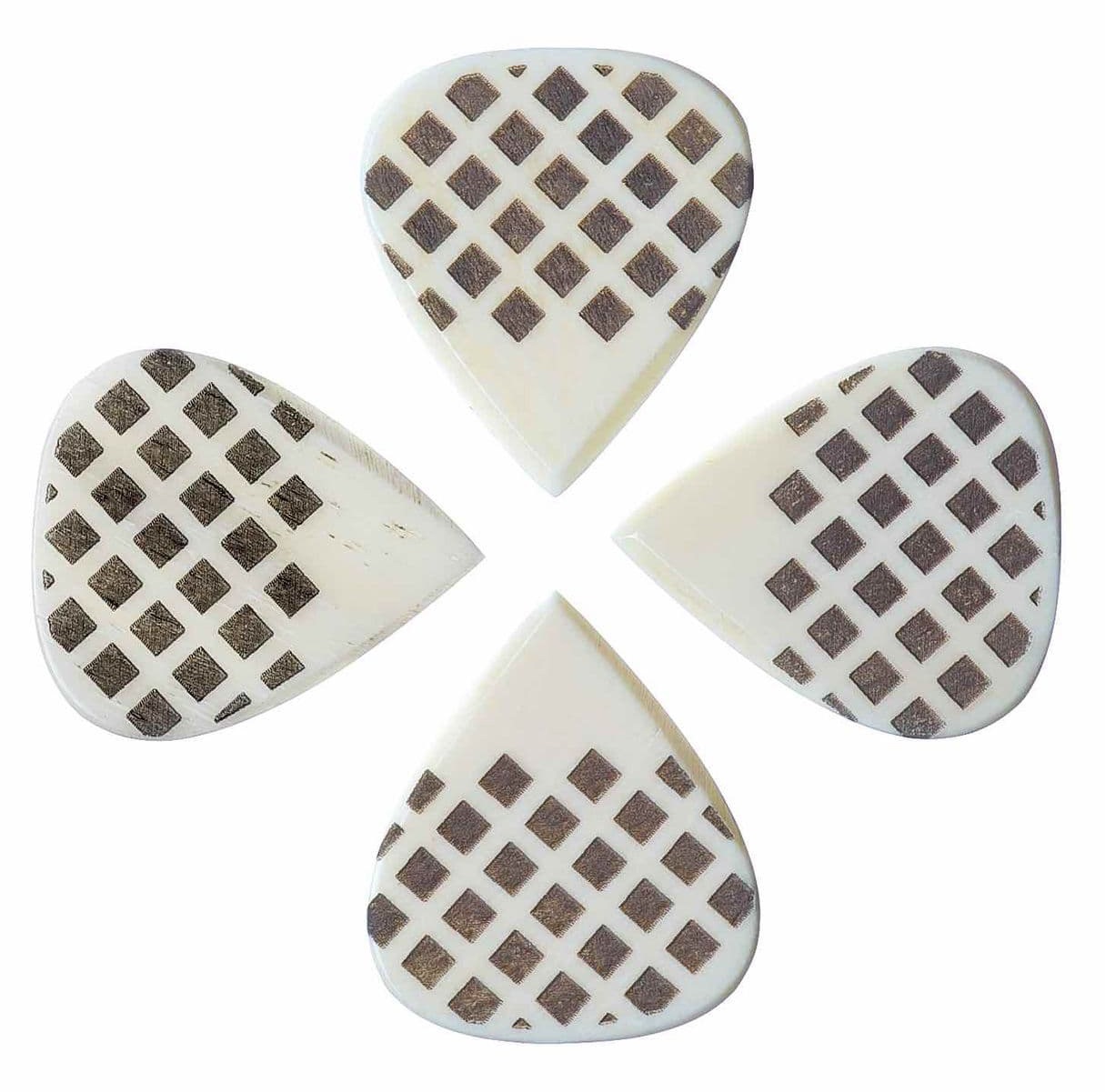 Fotografie Timber Tones Grip Tones Mini Buffalo Bone 4-Pack