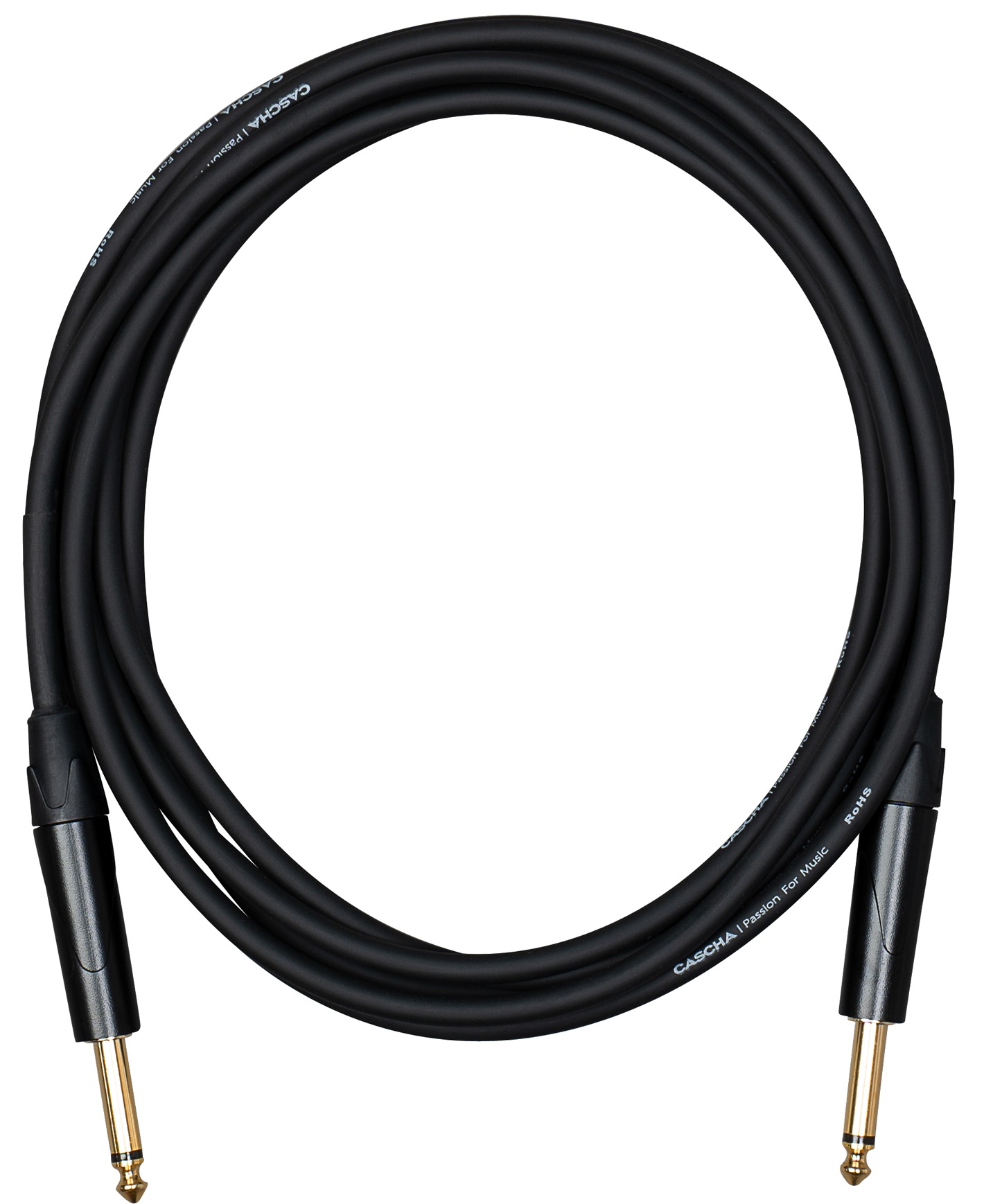 Fotografie Cascha Advanced Line Guitar Cable Black 9m