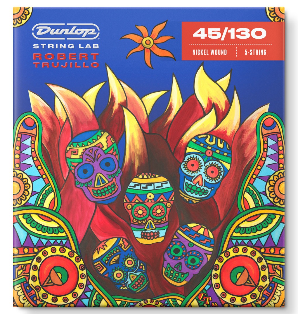 Dunlop Robert Trujillo Nickel Wound Bass Strings 45-130 5-String