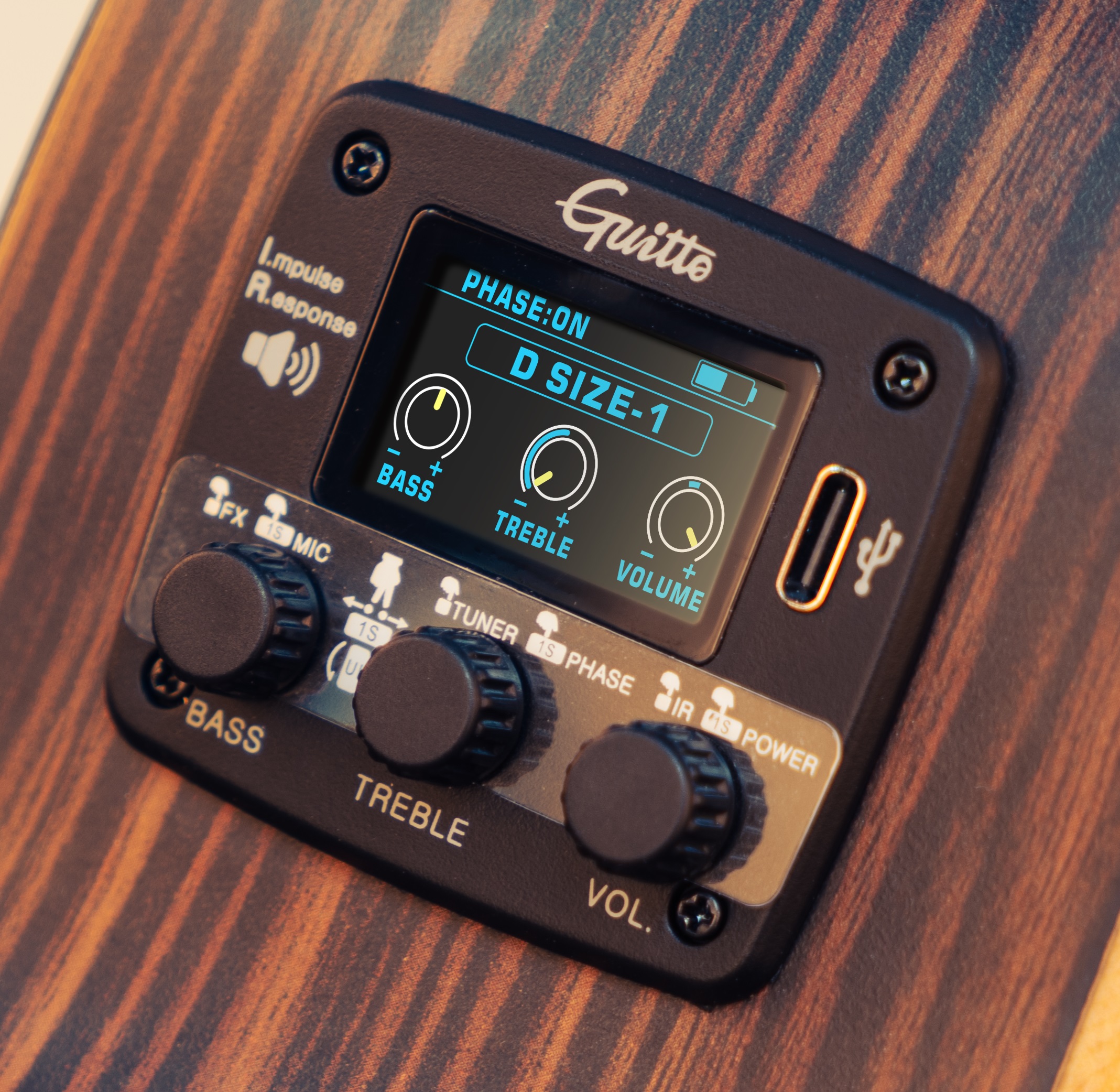 Guitto GGP-04 IR Resonance Pickup (rozbalené)