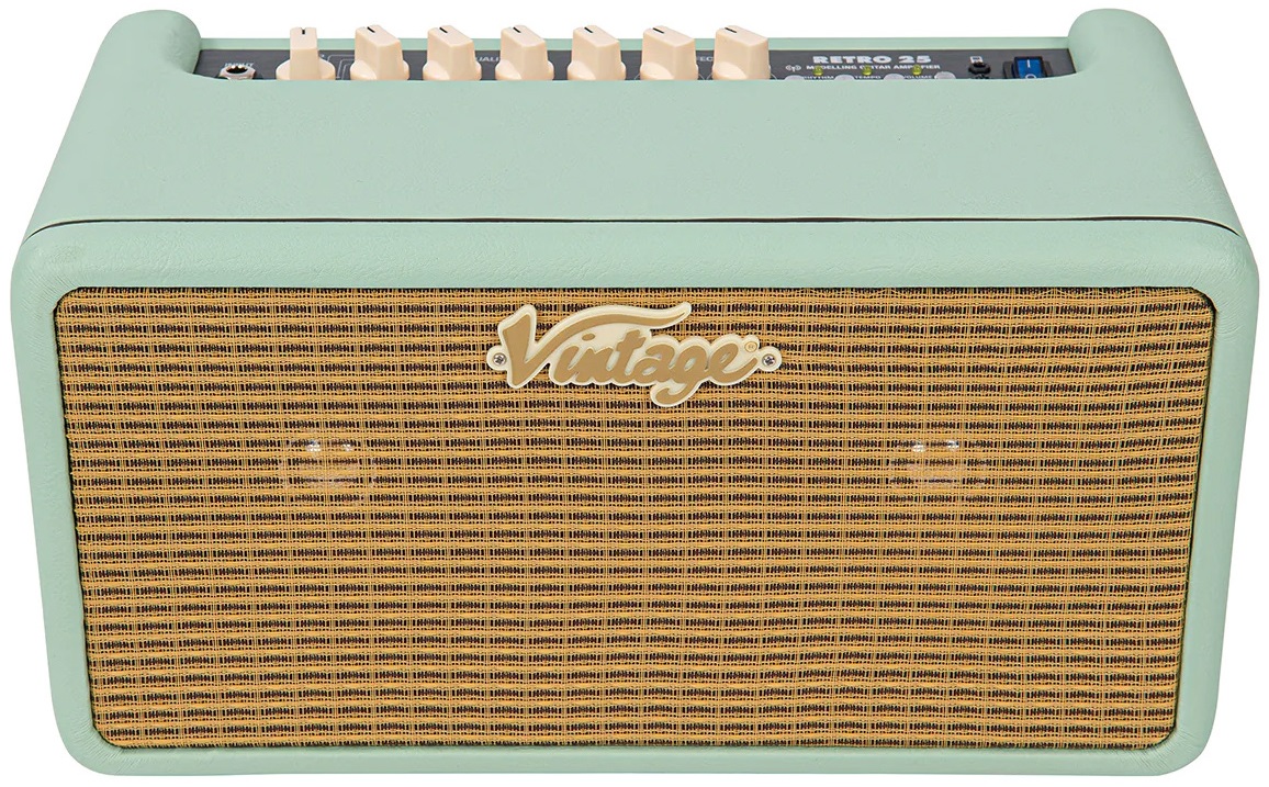 Vintage Retro 25 Mint Green