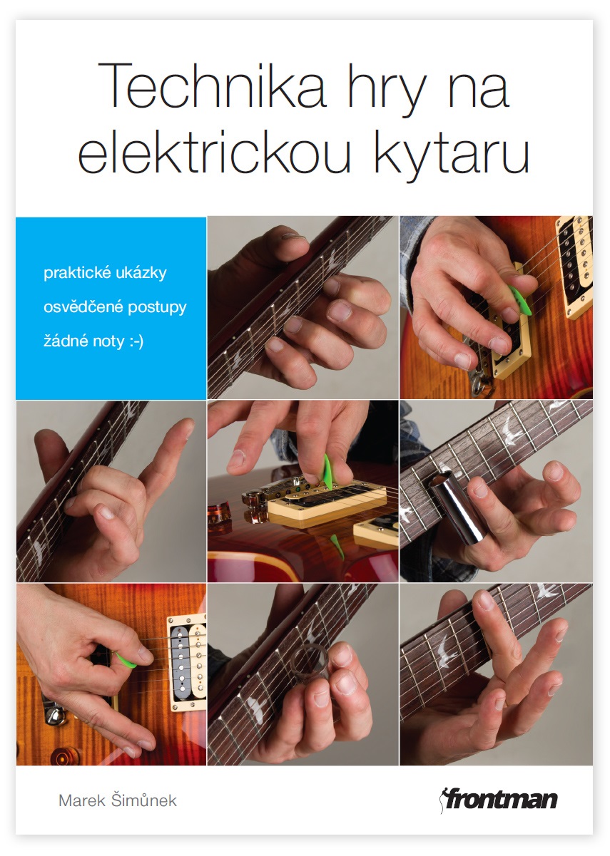 Fotografie Frontman Technika hry na elektrickou kytaru