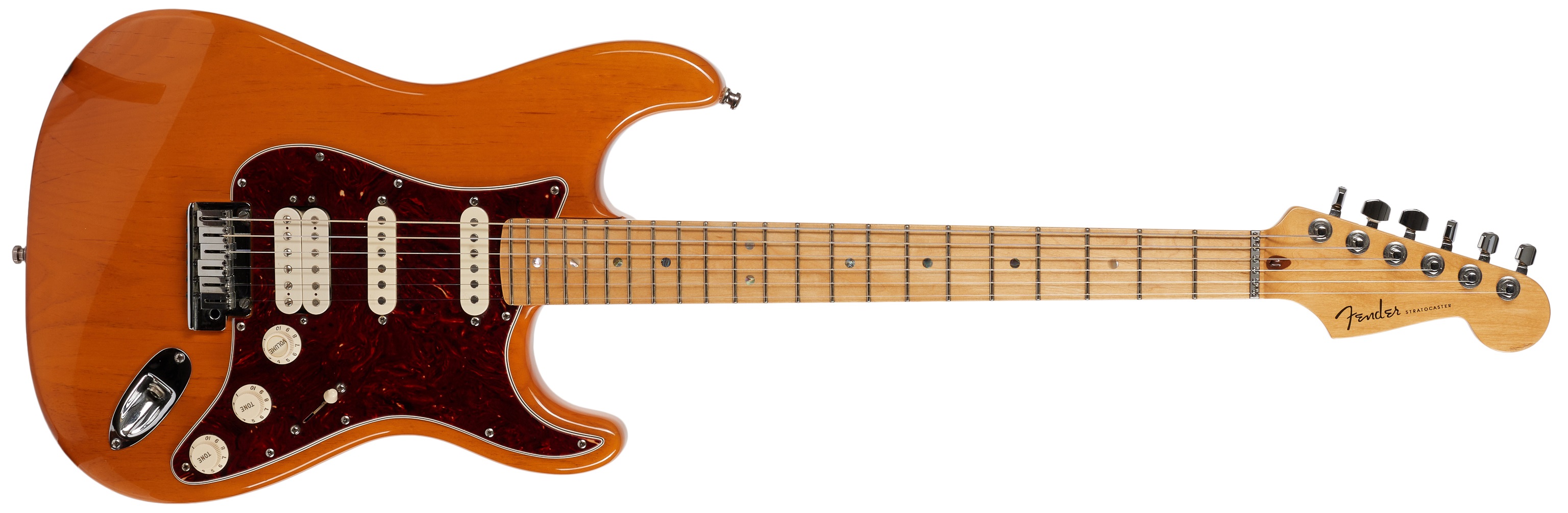 Fender 2007 American Deluxe Stratocaster HSS Amber