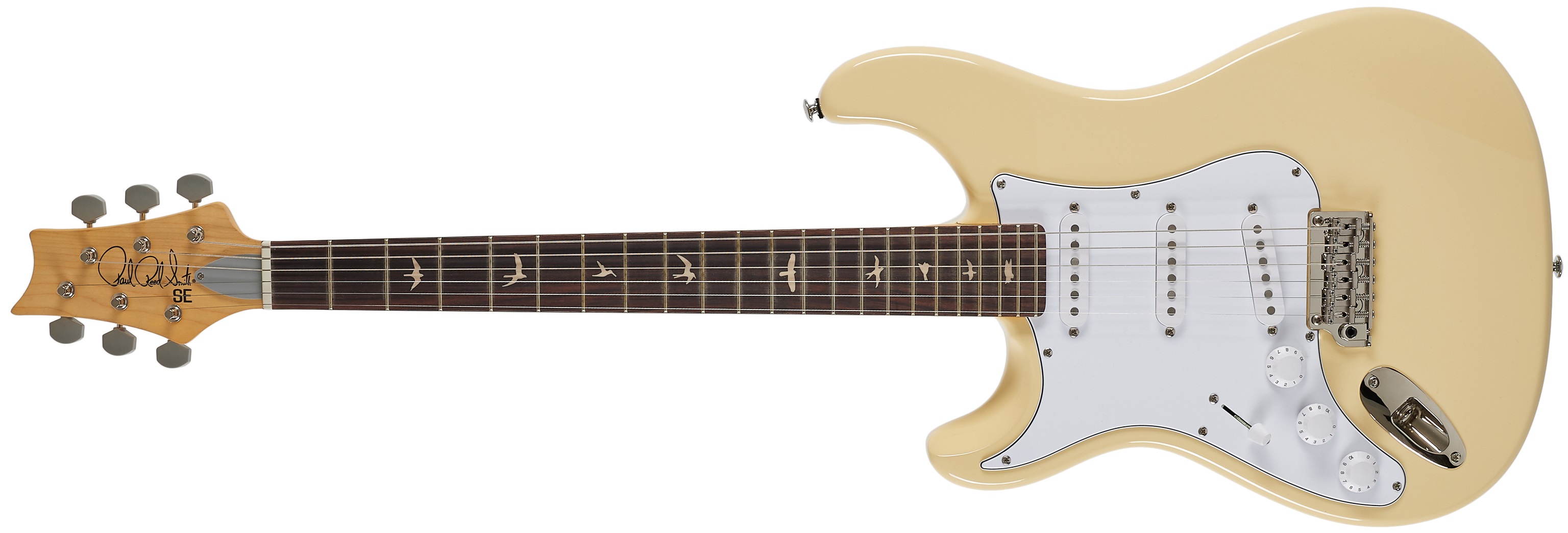 PRS SE Silver Sky LH Moon White
