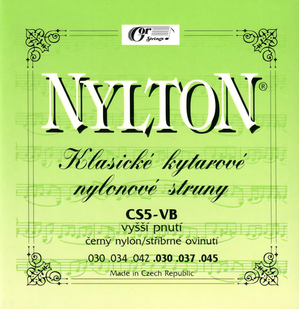 Fotografie Gorstrings Nylton CS5VB 3045 Black