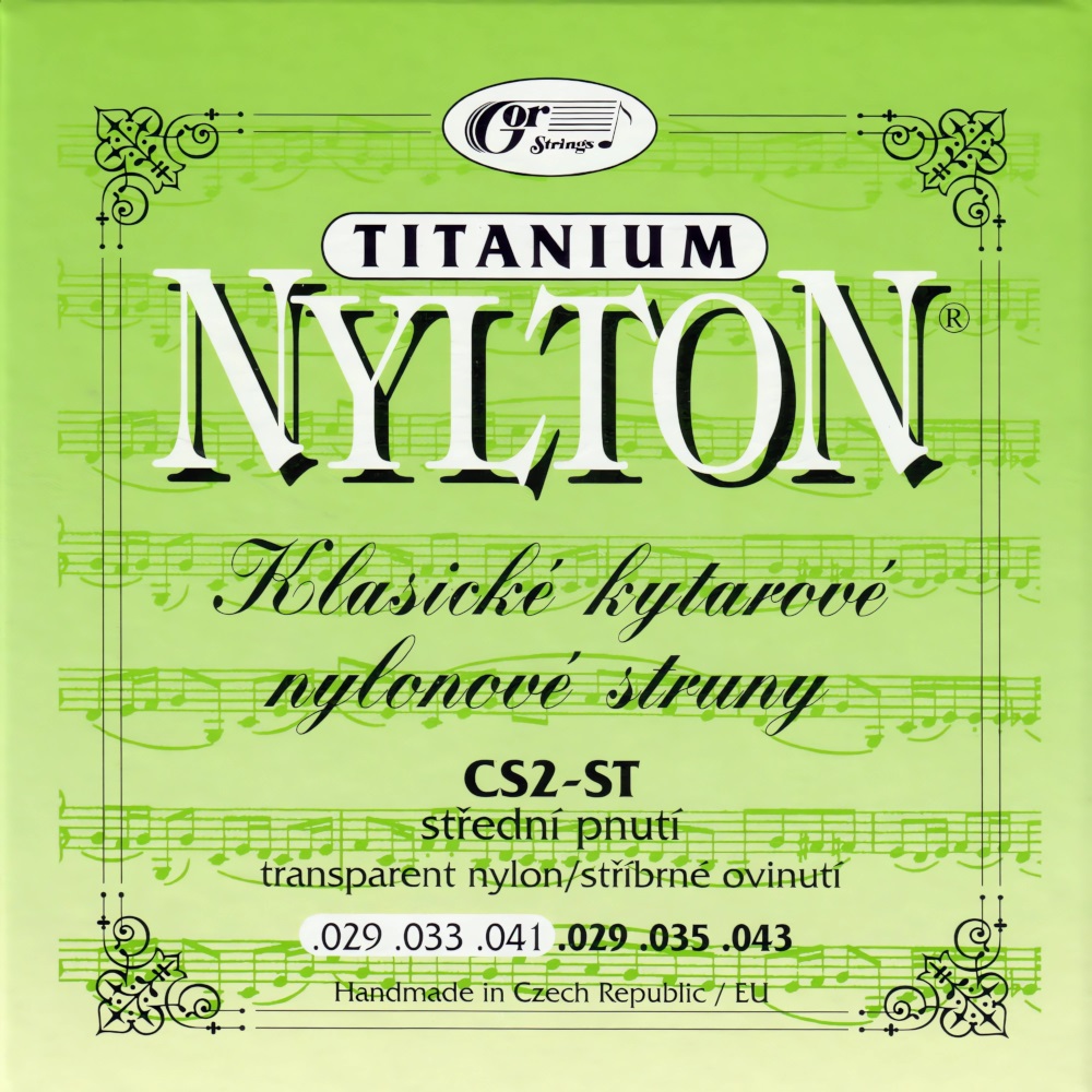 Fotografie Gorstrings Nylton CS2ST 2943 Titanium