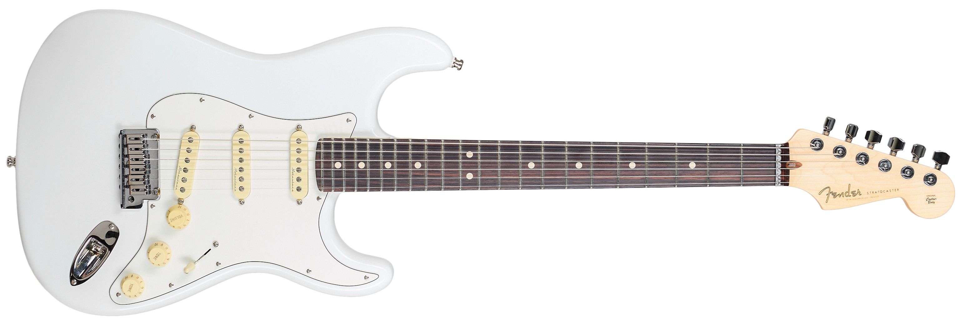 Fender Custom Shop 2024 Jeff Beck Signature Olympic White
