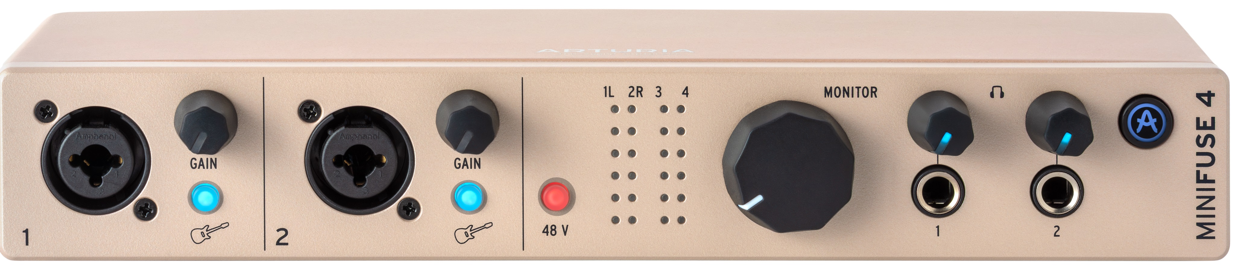 Arturia MiniFuse 4 Champagne