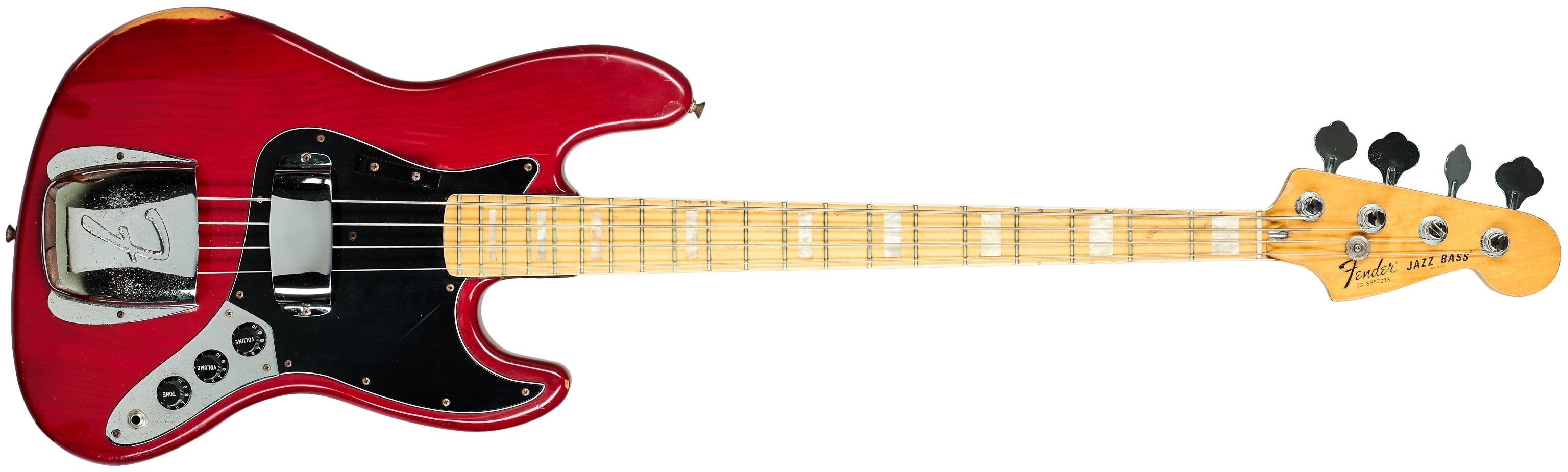 Fender 1980 JB Wine Red