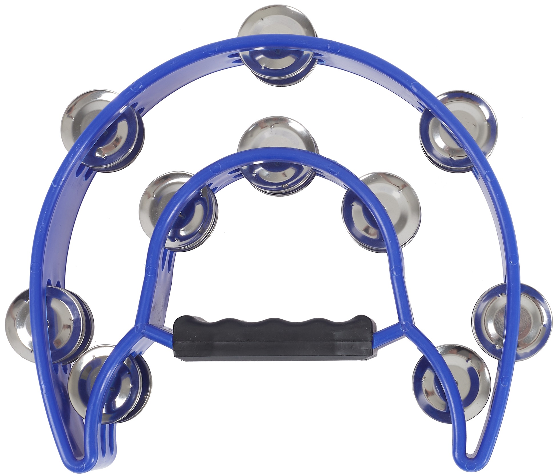 Fotografie Cega Double Row Tambourine Blue