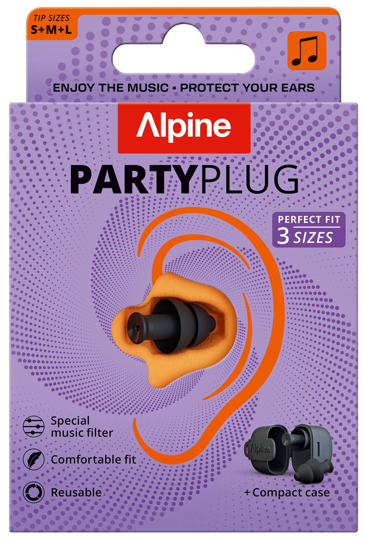 Fotografie Alpine Partyplug black
