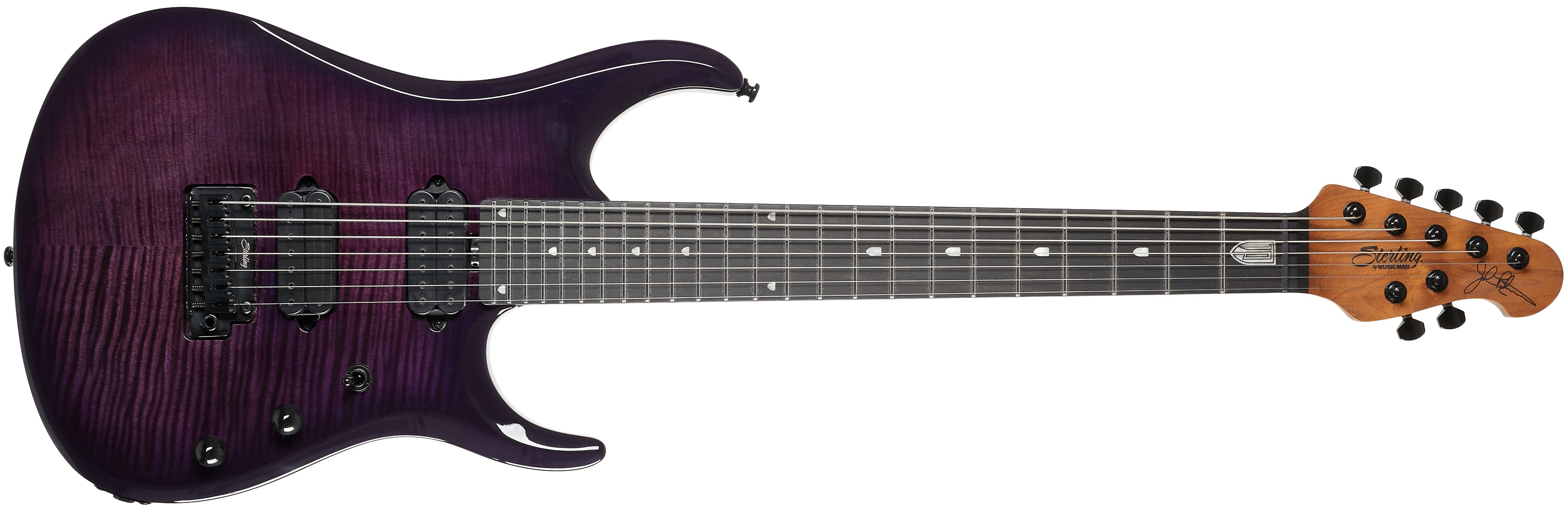 Sterling by Music Man John Petrucci JP157D FM Purple Nebula