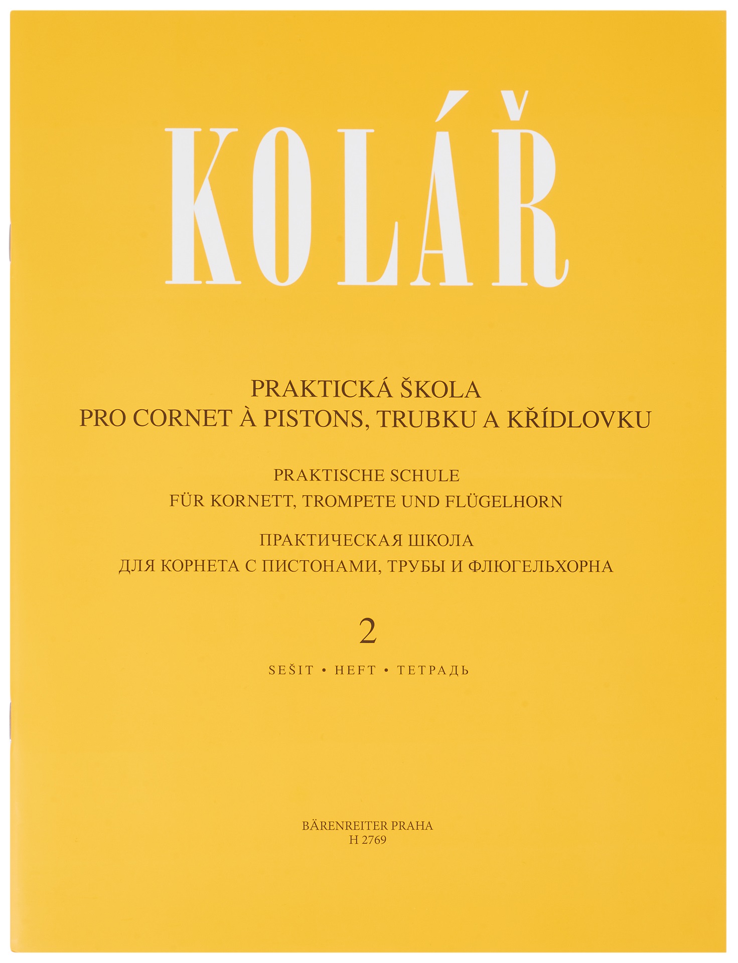 KN Praktická škola pro cornet a pistons, trubku a křídlovku 2