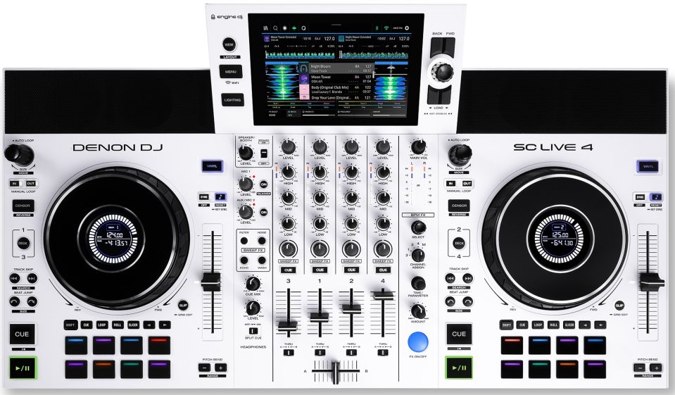 DENON DJ SC LIVE4 White