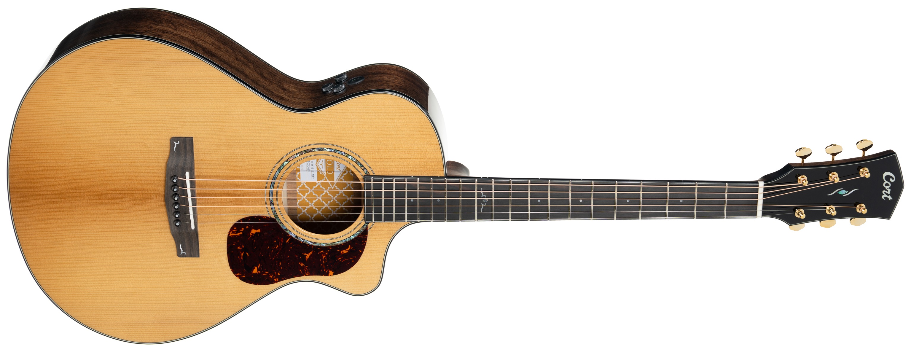 Cort Gold MC6 Ovangkol NAT