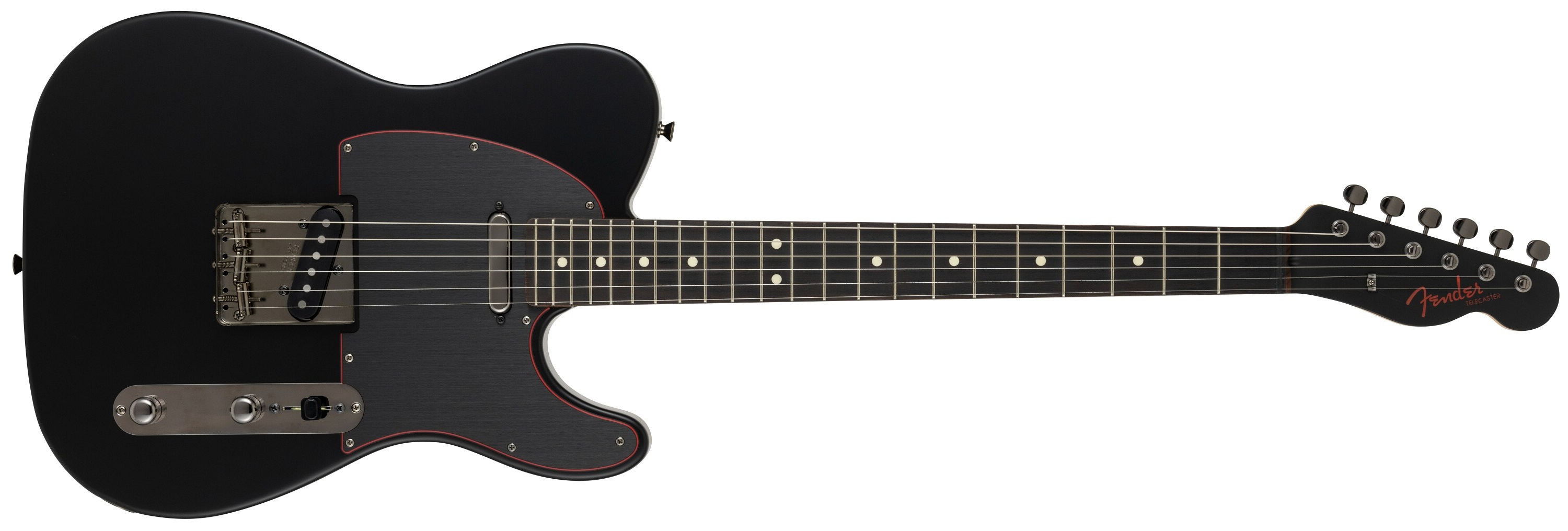 Fender MIJ LE Hybrid II Telecaster Noir RW BK