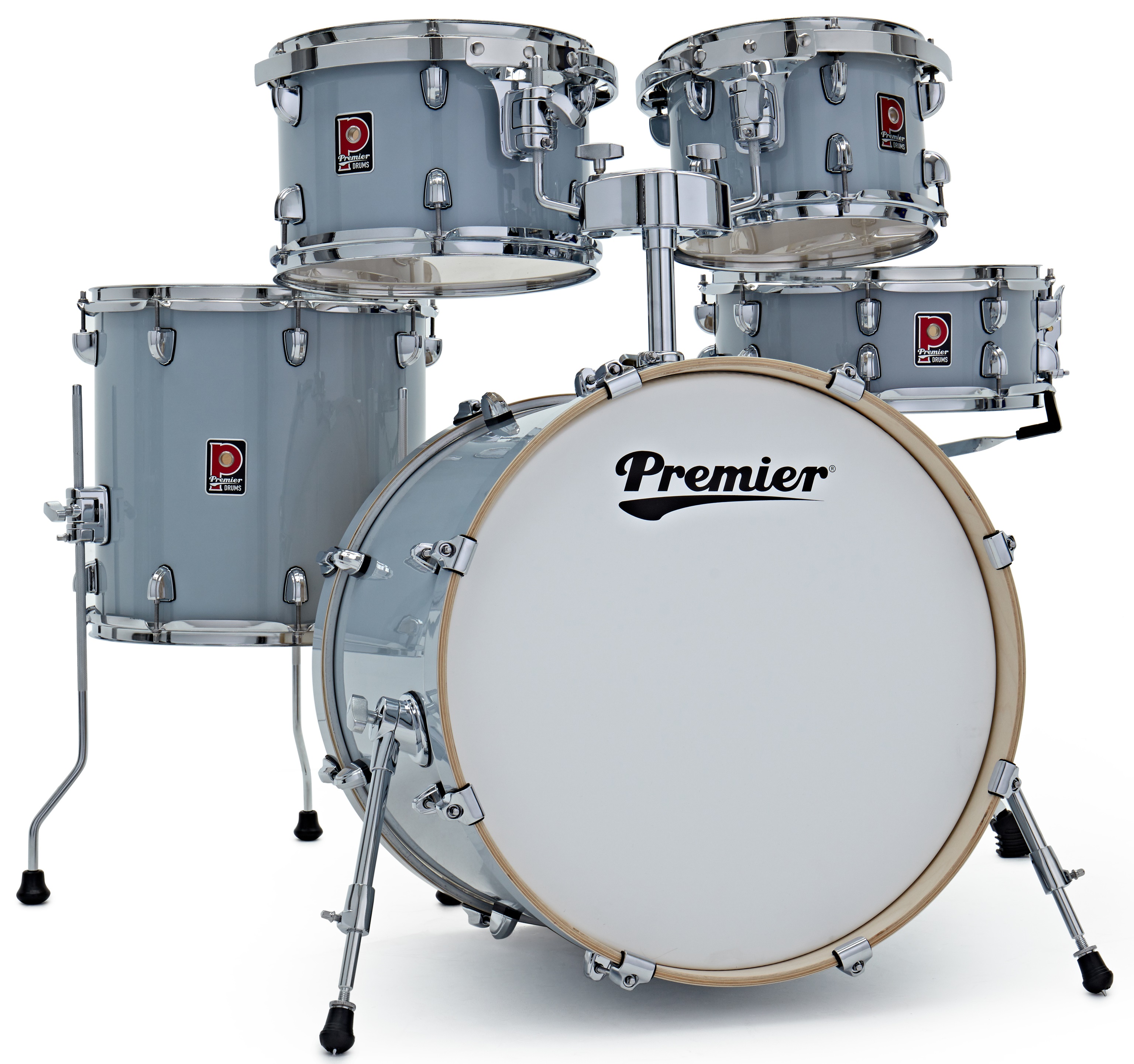 Premier Artist 20" 5pc Fusion Shell Pack Steel Grey