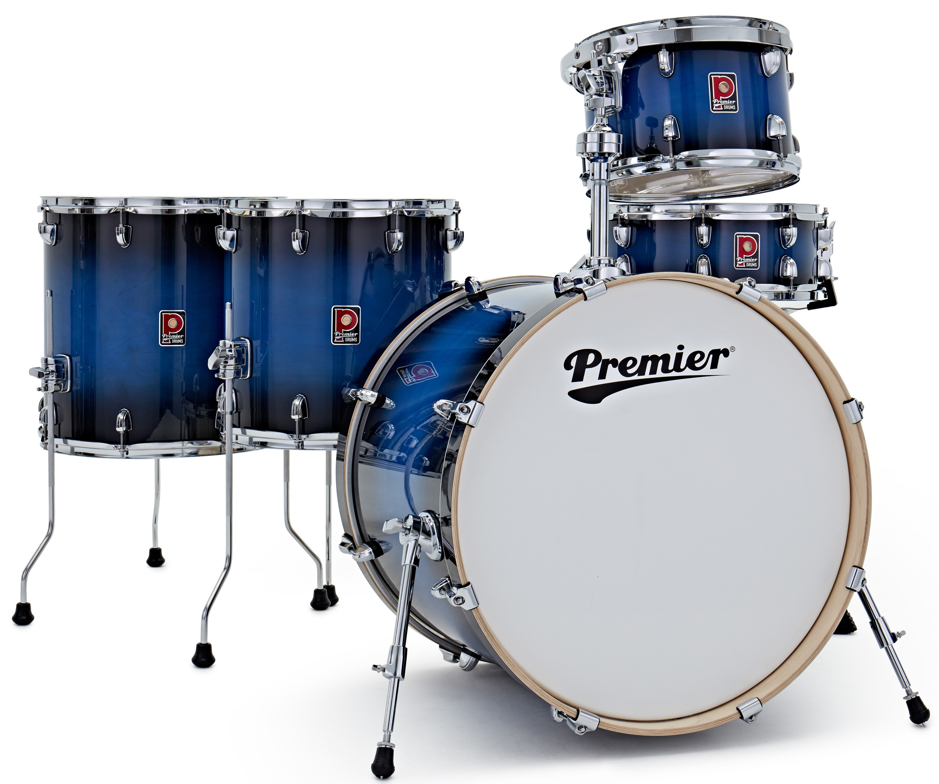 Fotografie Premier Artist 22" 5pc Heavy Rock Shell Pack Indigo Burst