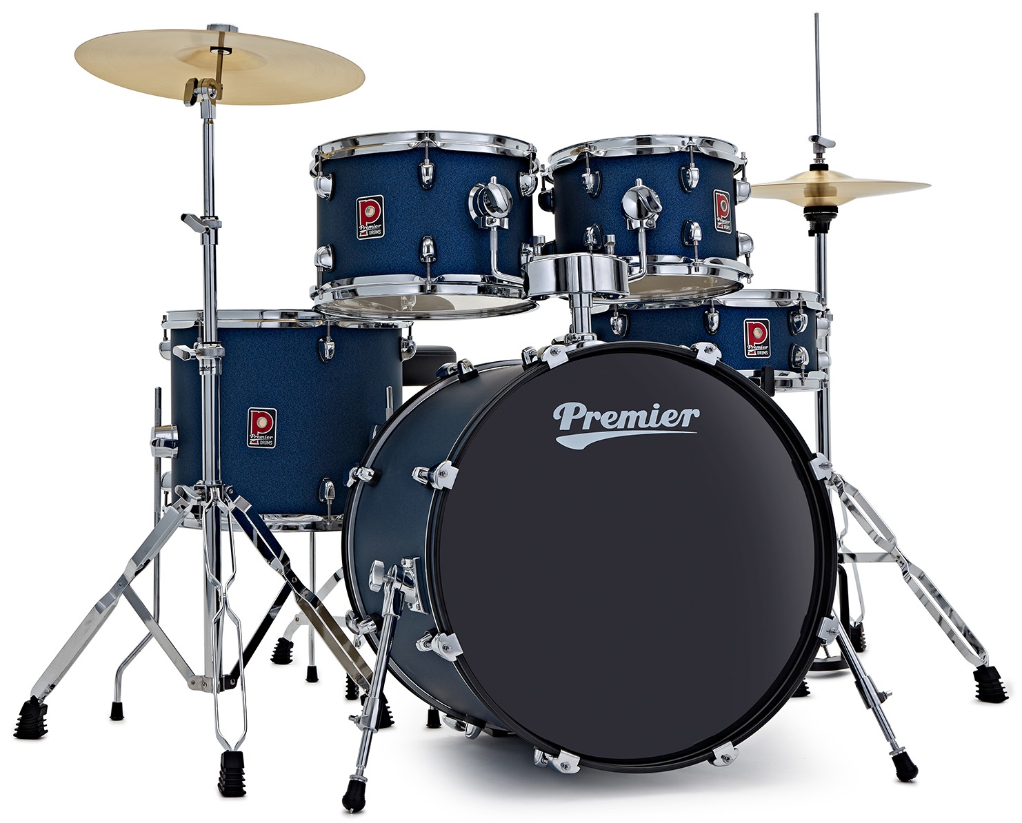 Fotografie Premier Revolution 20" 5pc Drum Kit Blue Stardust