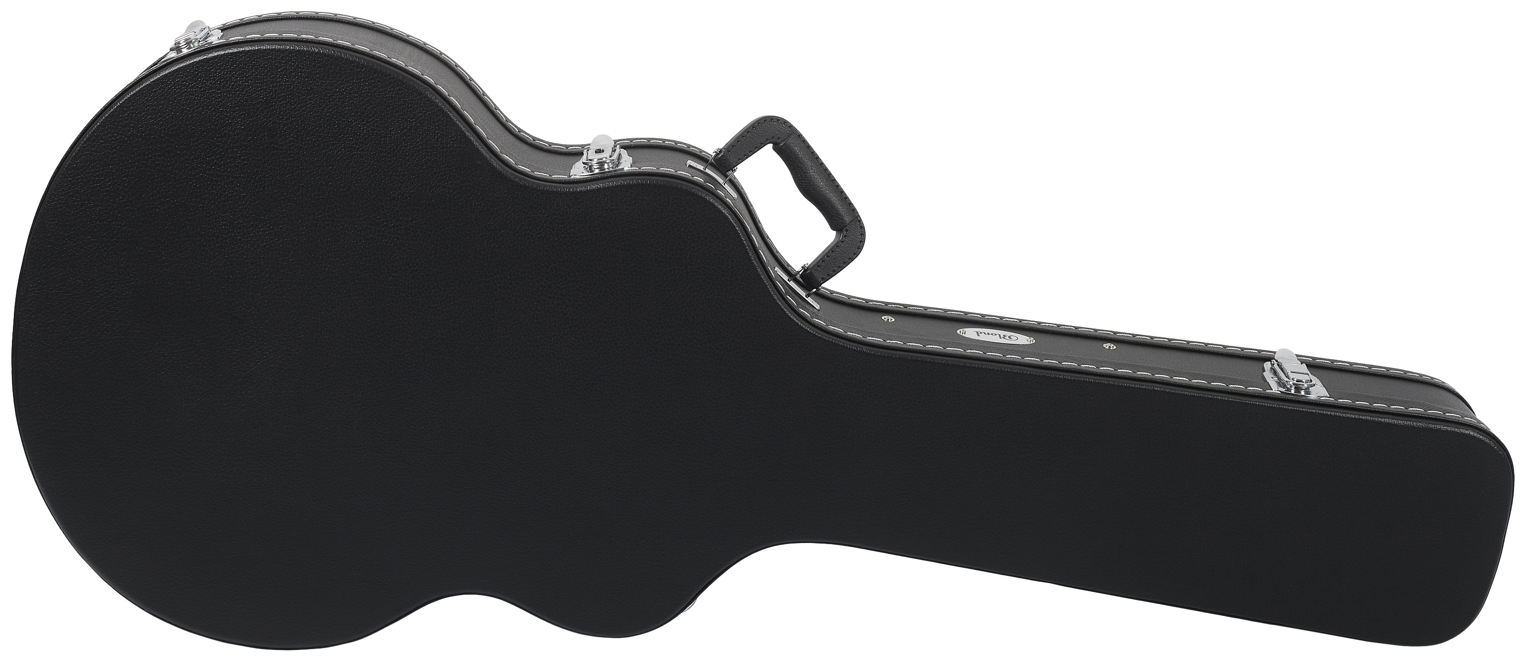 Fotografie Blond Standard Line Case 335 Semi-Hollow Guitar BK
