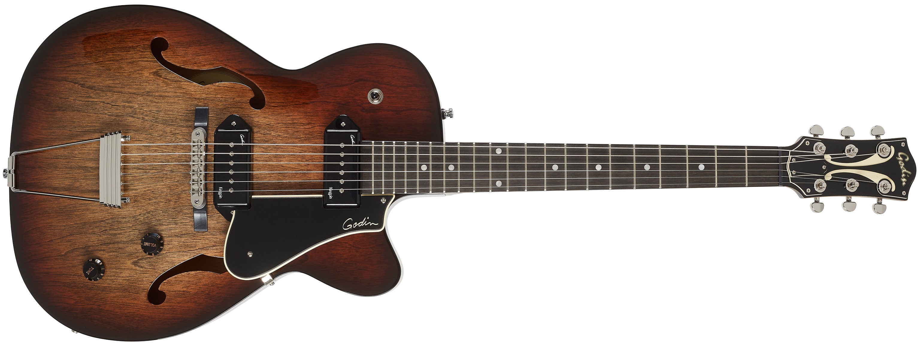 Godin LE 5th Avenue TL P90 Vintage Burst