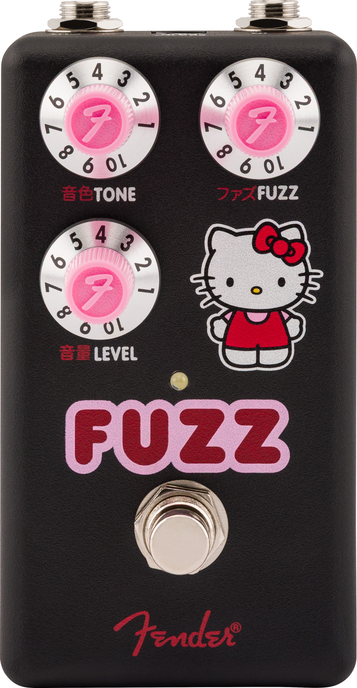 Fender Hello Kitty Black Fuzz Pedal