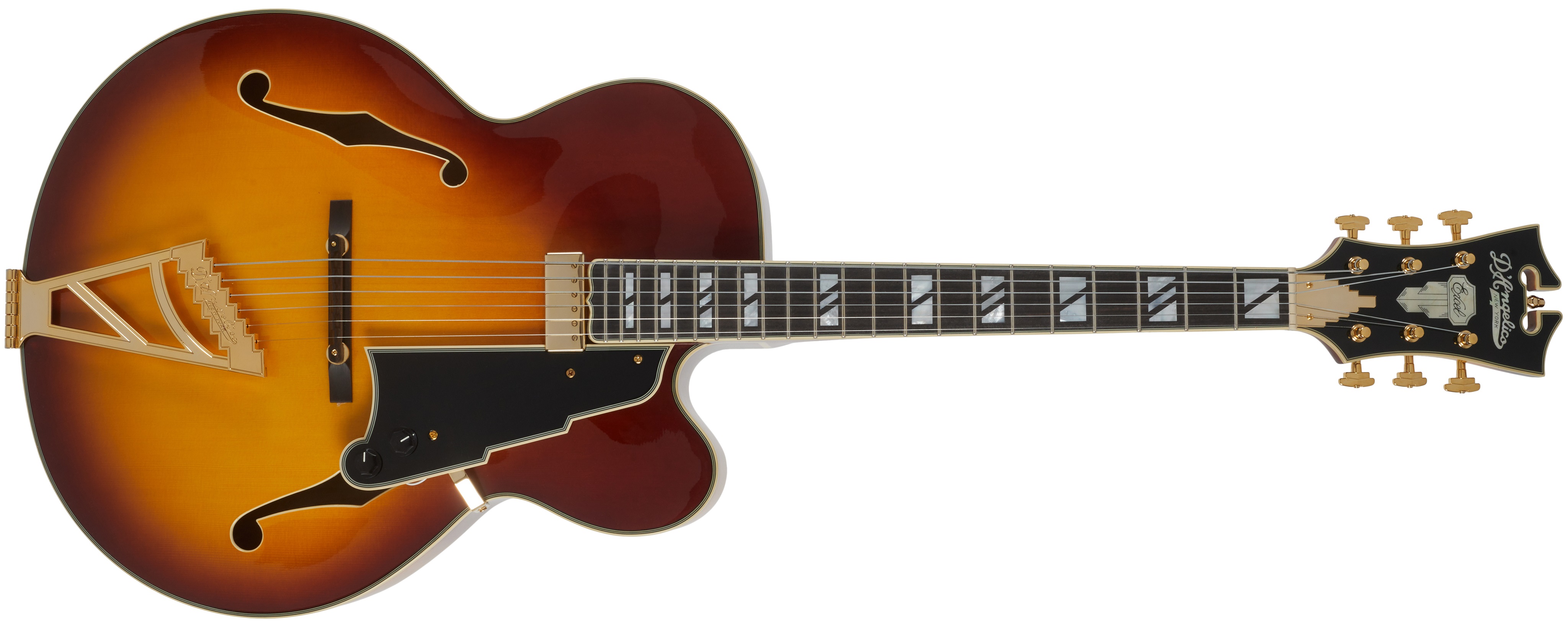 Fotografie D'Angelico Excel EXL-1 Dark Iced Tea Burst
