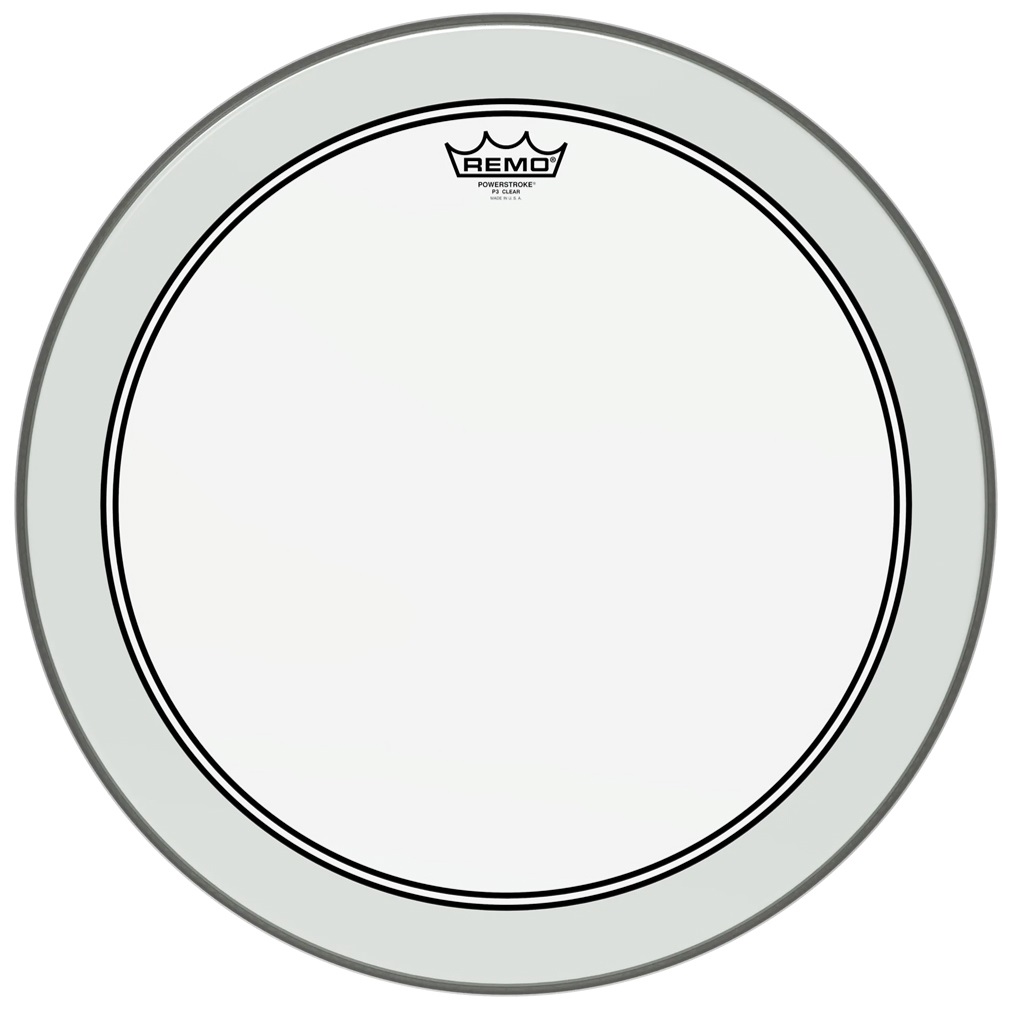 Remo 18" PowerStroke 3 Clear