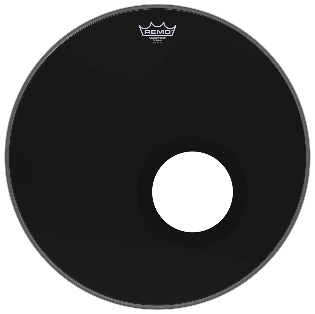 Remo 20" Powerstroke 3 Ebony