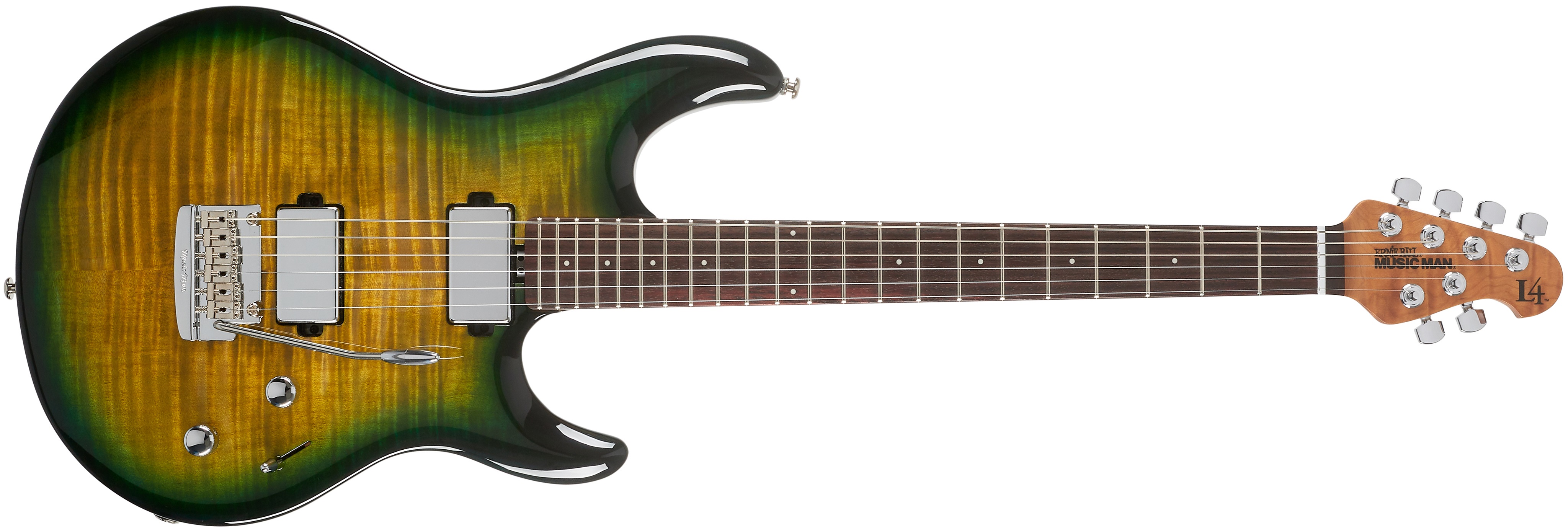 Music Man 2025 Luke 4 Maple Top HH Gator Burst