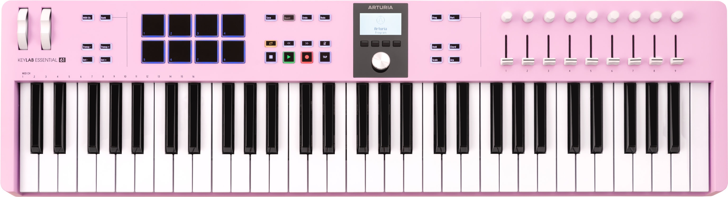 Arturia KeyLab Essential 61 mk3 Rose Quartz 