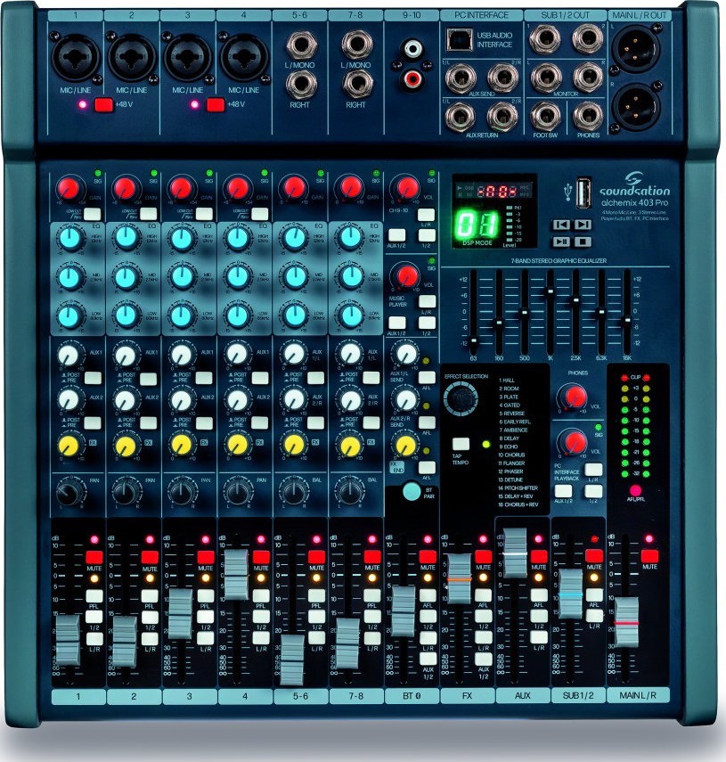 Fotografie Soundsation ALCHEMIX 403 PRO
