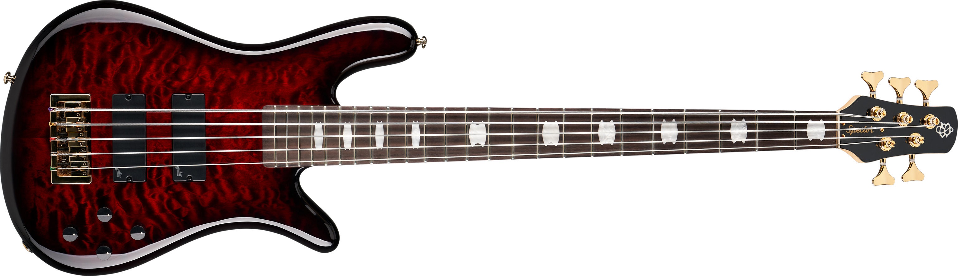 Spector Icon NS-5 Bolt-On Black Cherry Gloss