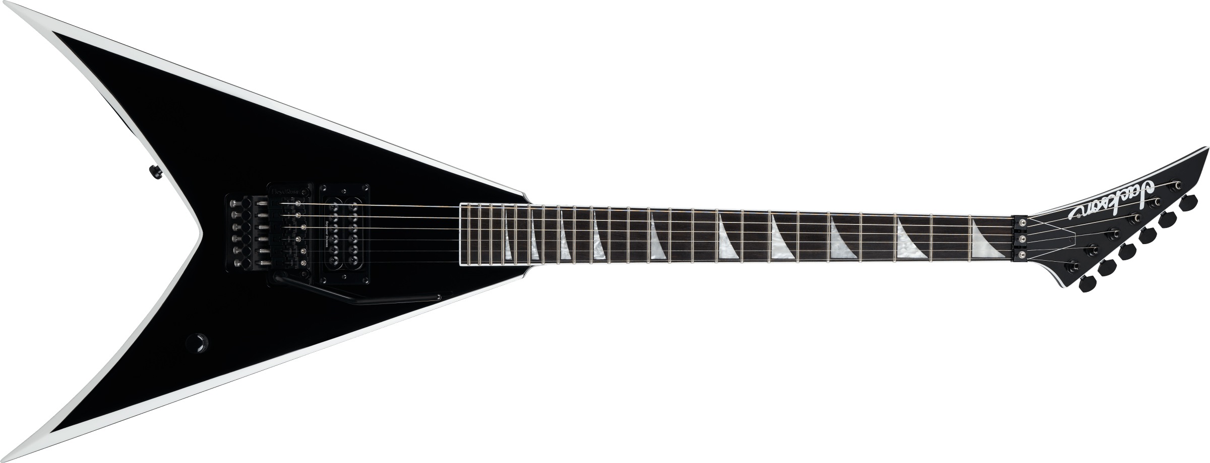 Jackson Pro King V Wes Borland KV BLK W WHT BVLS
