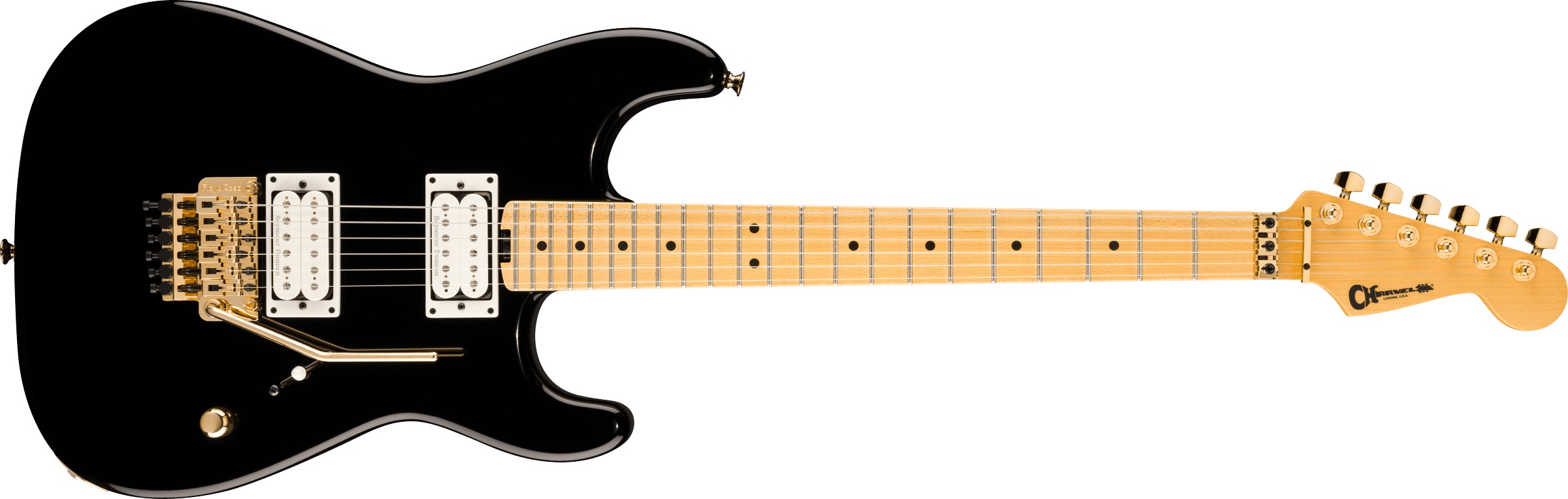 Charvel American Neo-Classic San Dimas SD1 HH FR MN Gloss Black