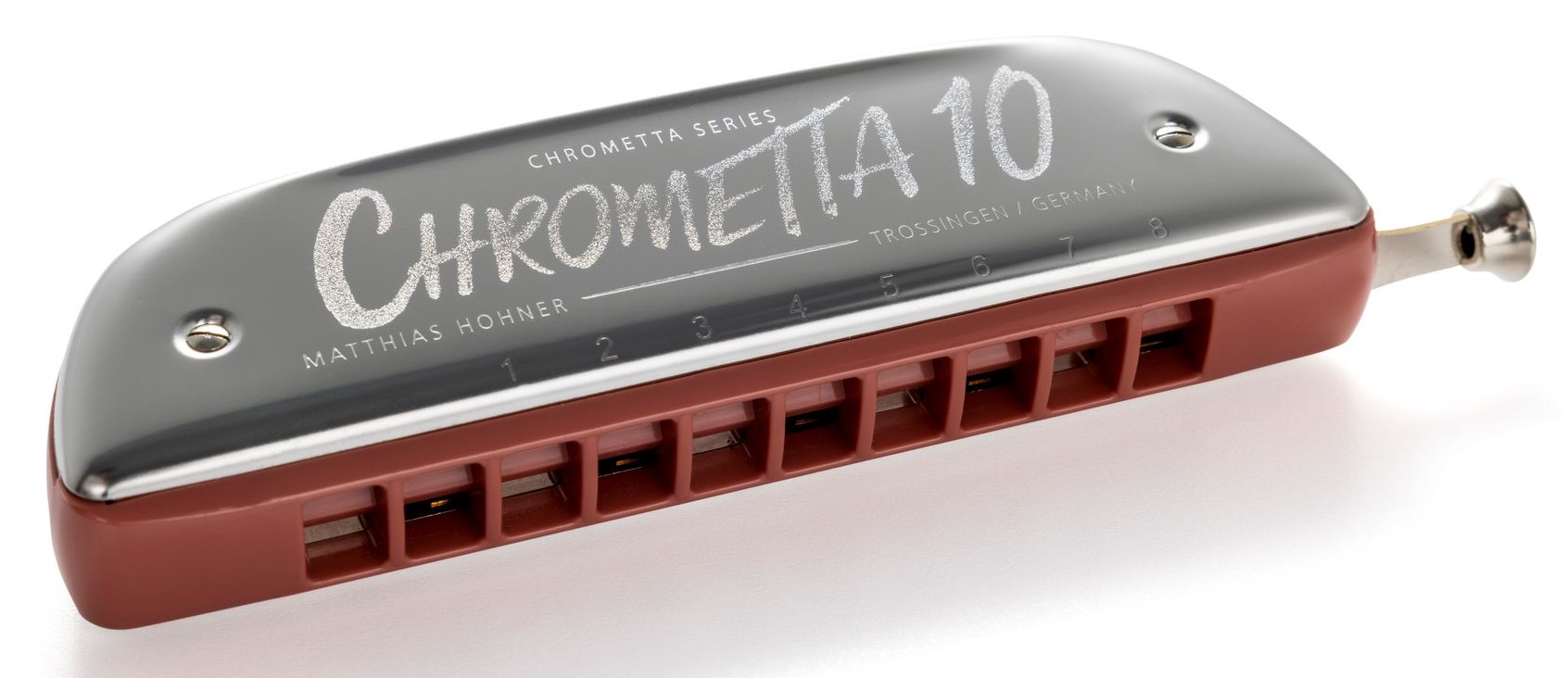 Fotografie Hohner Chrometta 10 C - Color Edition