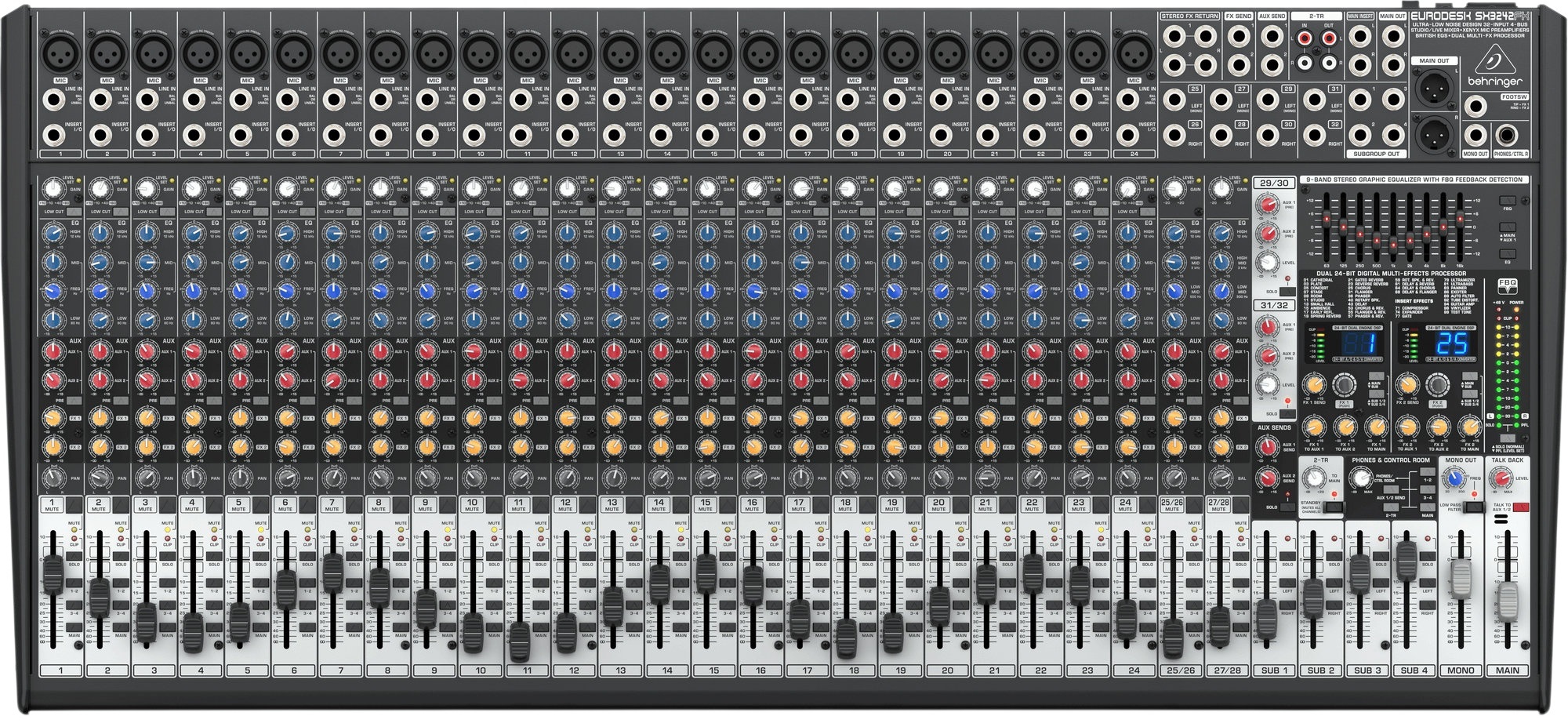 Fotografie Behringer SX3242FX