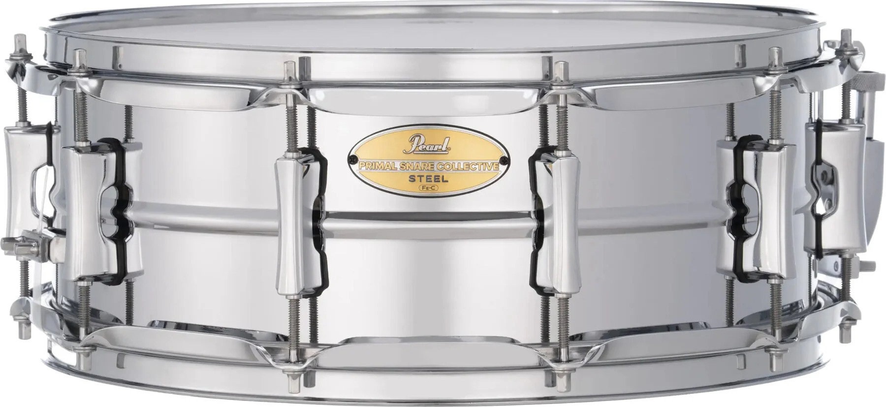 Fotografie Pearl PSC1455S Primal Snare Collective 14” x 5,5” - Mirror Chrome