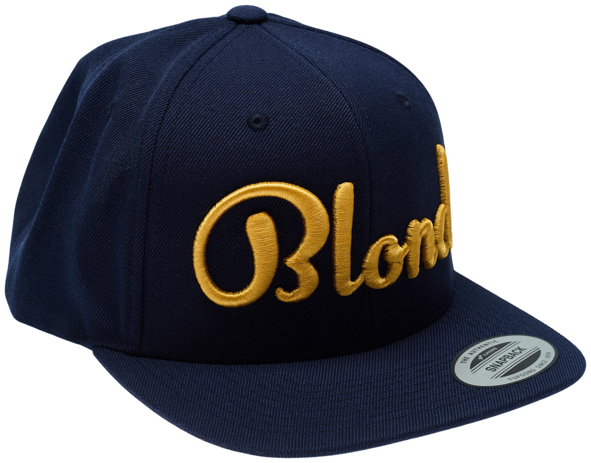 Fotografie Blond Classic Snapback Navy & Gold