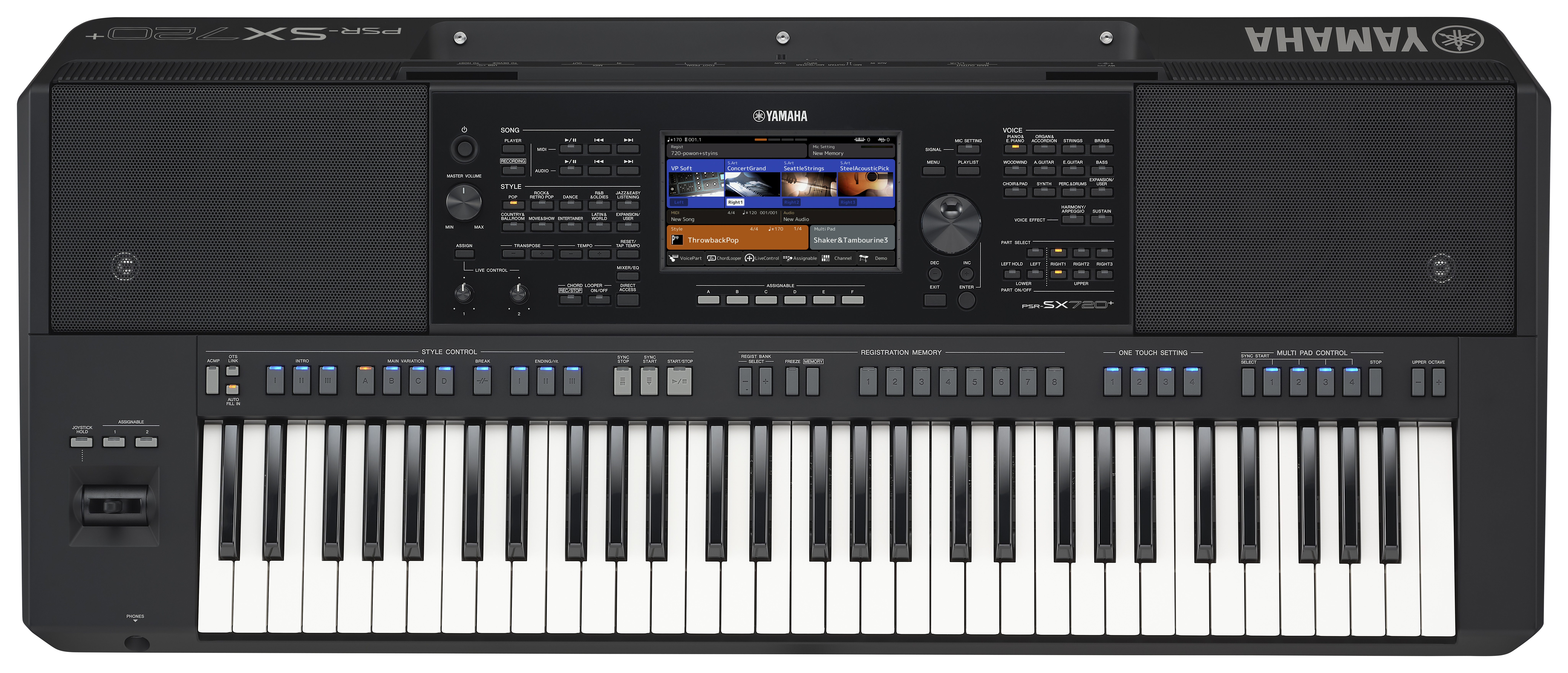 Fotografie Yamaha PSR-SX720+