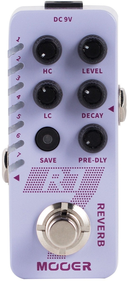 Fotografie Mooer R7 Reverb - Digital Reverb