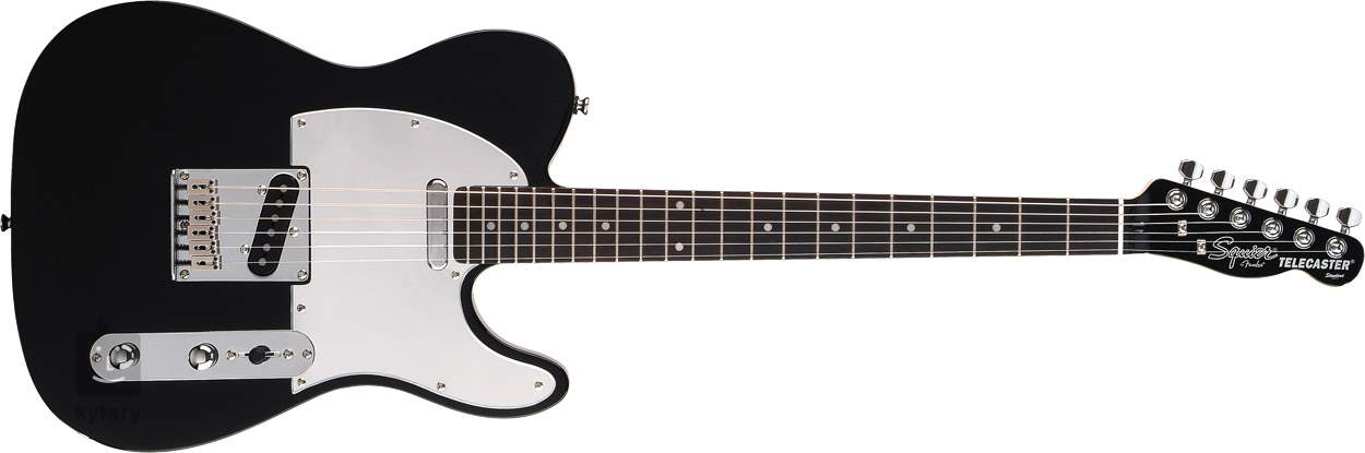 FENDER SQUIER Standard Telecaster Black and Chrome Elektrická