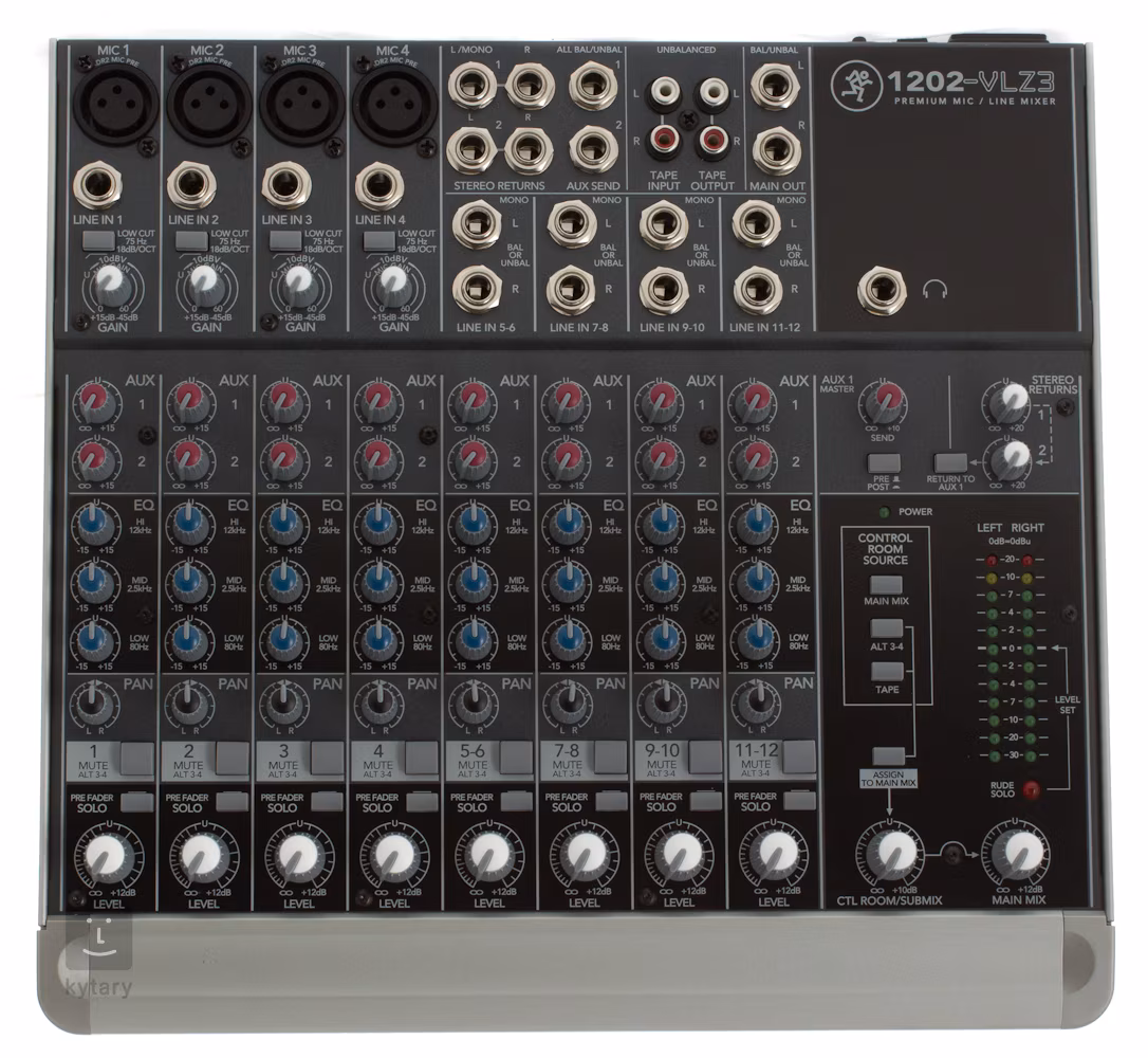 MACKIE 1202 VLZ3 Analogový mixážní pult