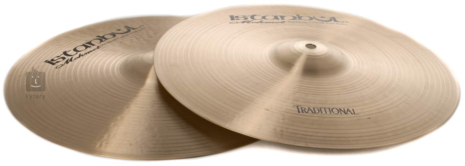 Istanbul Mehmet Cymbals Traditional Series HHL14 14-Inch Light Hi-Hat Cymbals 