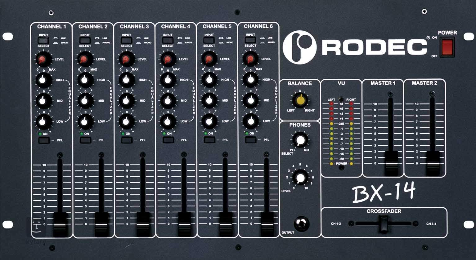 RODEC CX-1100 DJミキサー - DJ機器