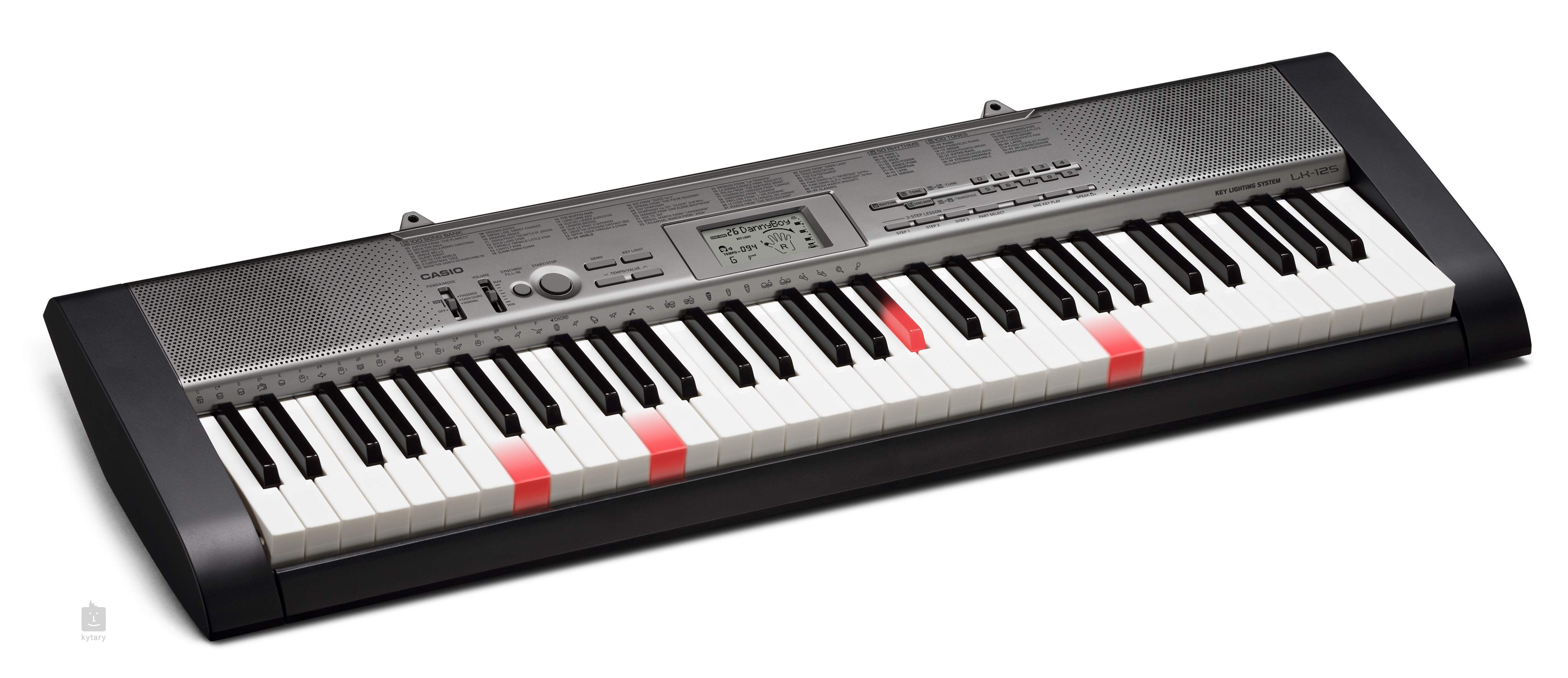 CASIO LK-125 Klávesy bez dynamiky